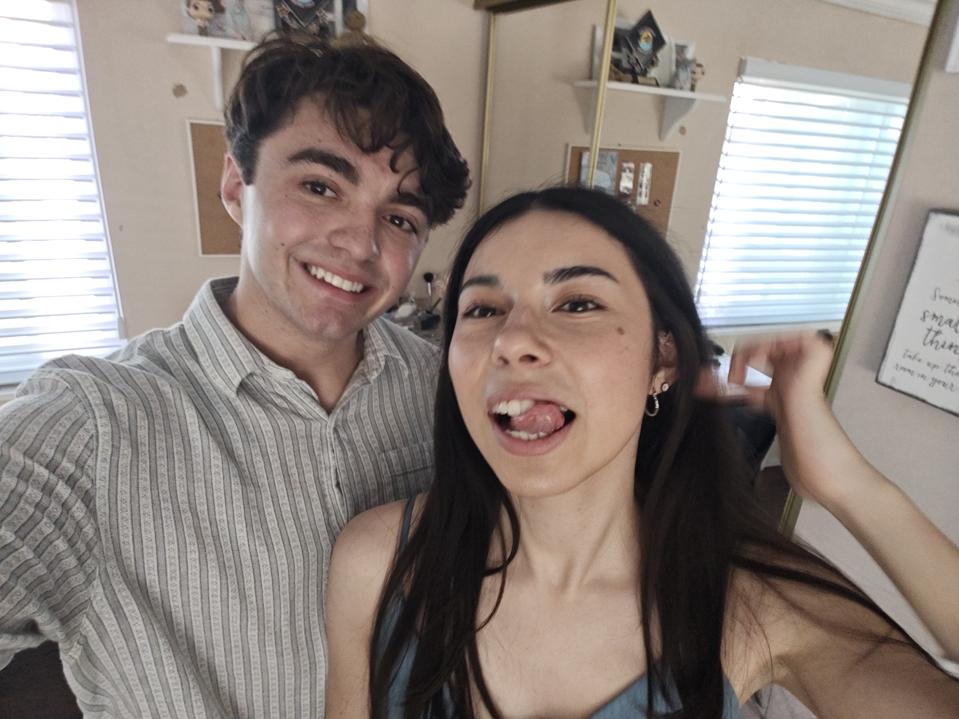 A fun selfie together